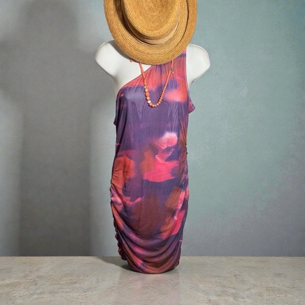 Merokeety Women’s Tie-Dye Bodycon Cami Dress – Size L (NWT)